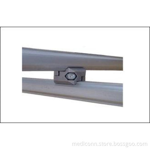 Custom Light Weight Flexible Cross Aluminum Pipe Connectors